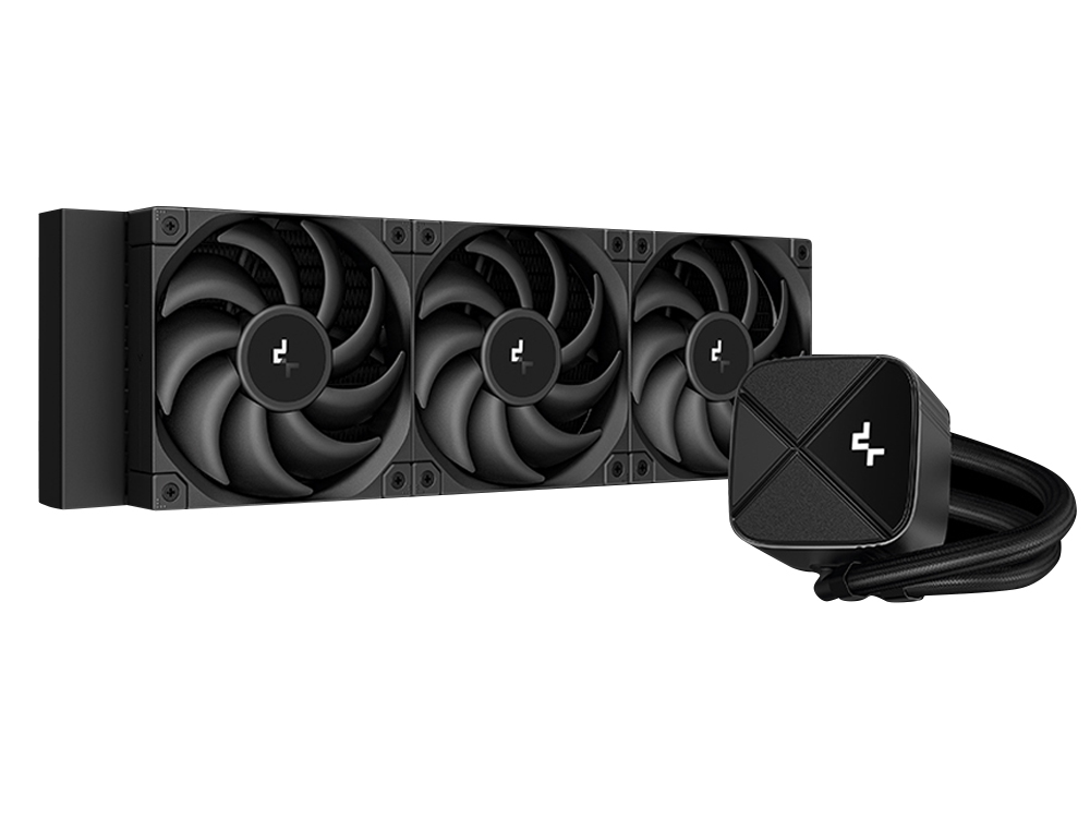 DeepCool LS720S ZERO DARK PRO 360mm AIO Liquid Cooler