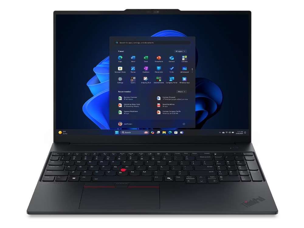 Lenovo ThinkPad E16 Gen 3 16" WUXGA Core Ultra 7 256V 16GB 512GB SSD Business Laptop