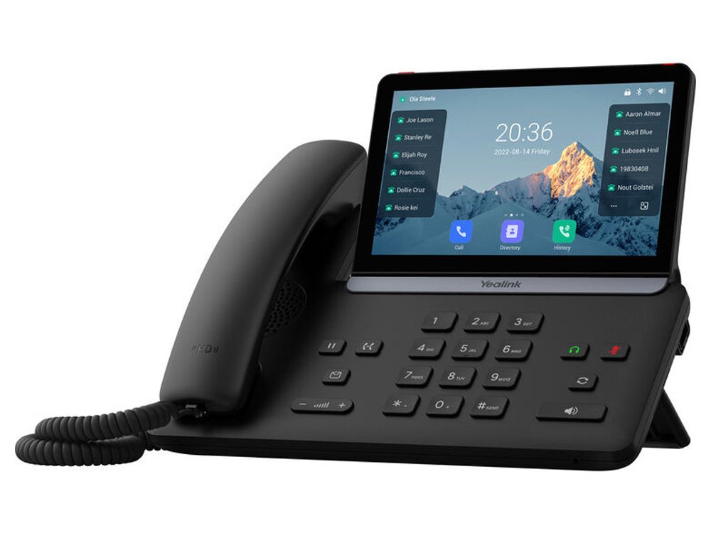 Yealink SIP-T88W 16-Line 7" Touchscreen Android 13 Wi-Fi 6 IP Phone