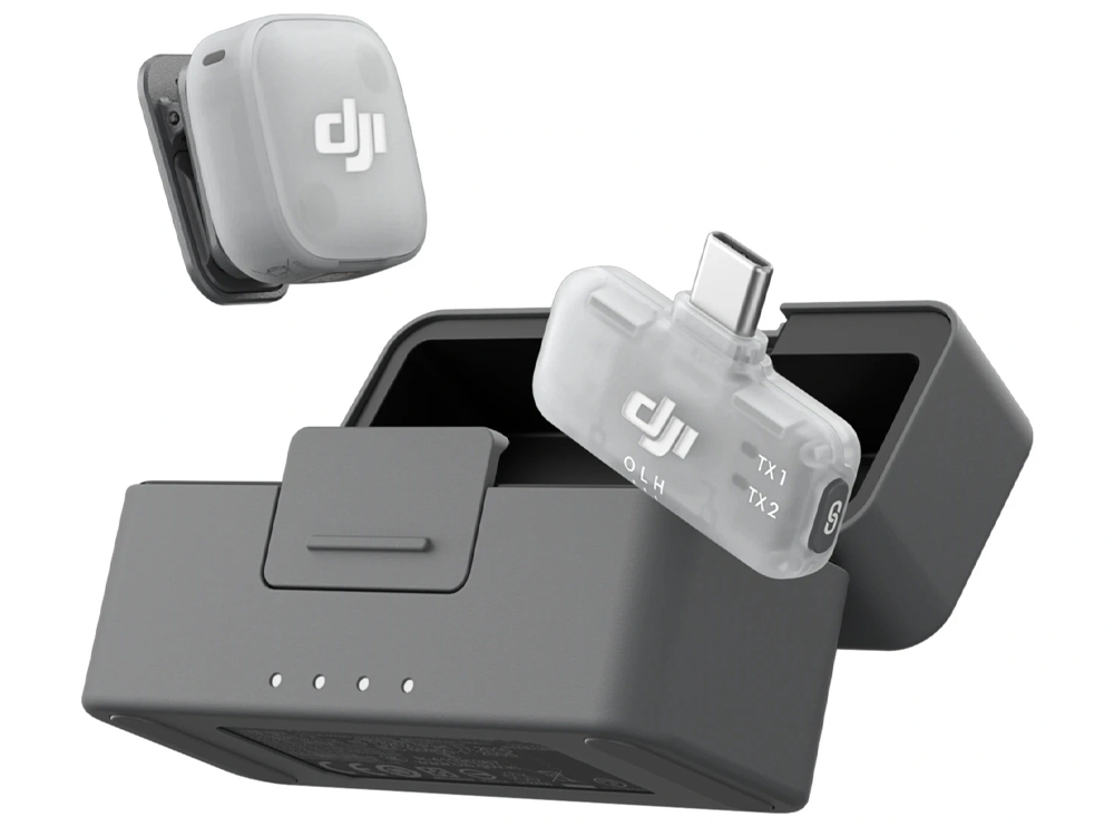 DJI Mic Mini 2 Wireless Microphone (1 TX + 1 Mobile RX + Charging Case)