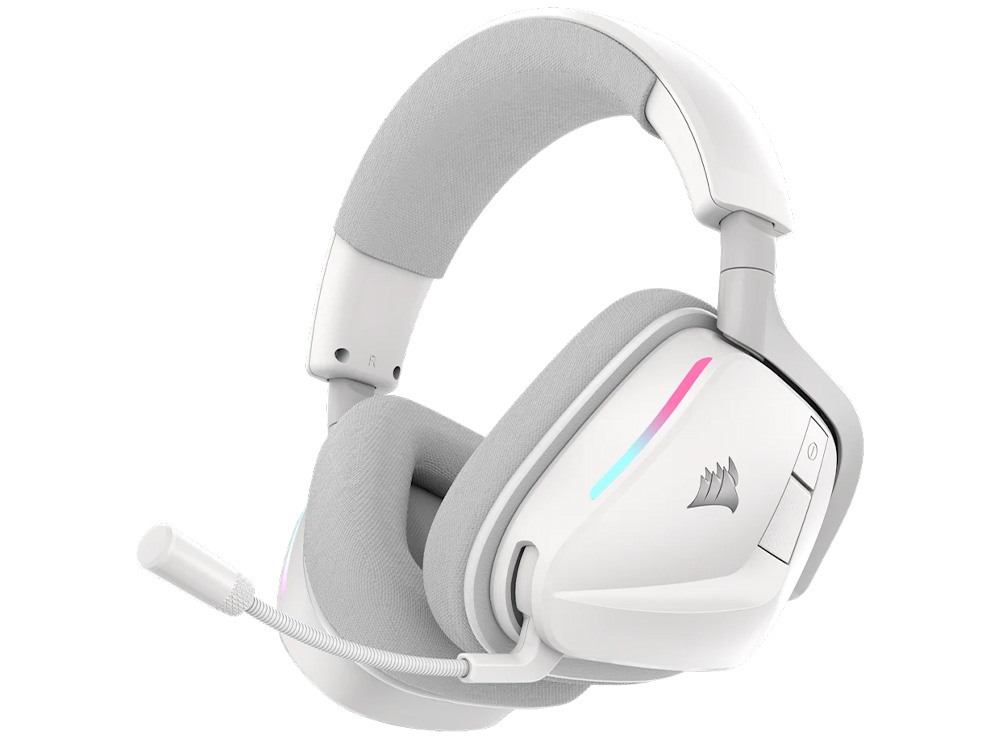 Corsair VOID v2 RGB Wireless 50mm Dolby Atmos Gaming Headset - White