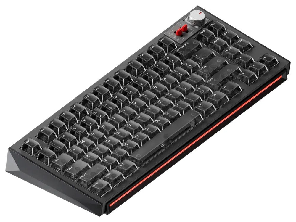 NuPhy WH80 HE 80% TKL Wireless 8K Magnetic Gaming Keyboard - Nebula Black