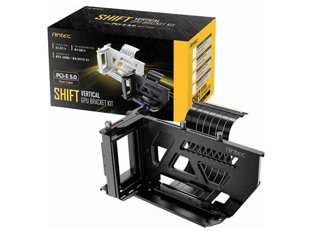 Antec Shift ARGB Black PCIe 5.0 Vertical GPU Bracket