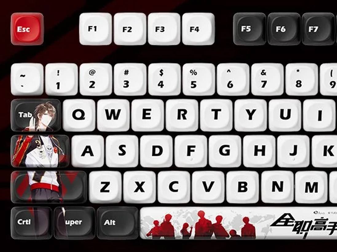 Akko The King's Avatar Keycap Set - Zhou Zekai (137-key) [6925758631655]