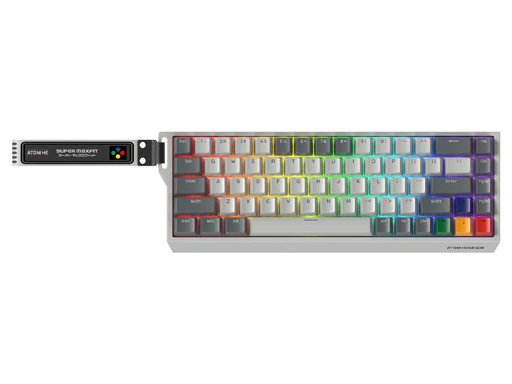 Fantech ATOM HE68 PRO MK922 8K Wireless Magnetic Emerald Switch Gaming Keyboard
