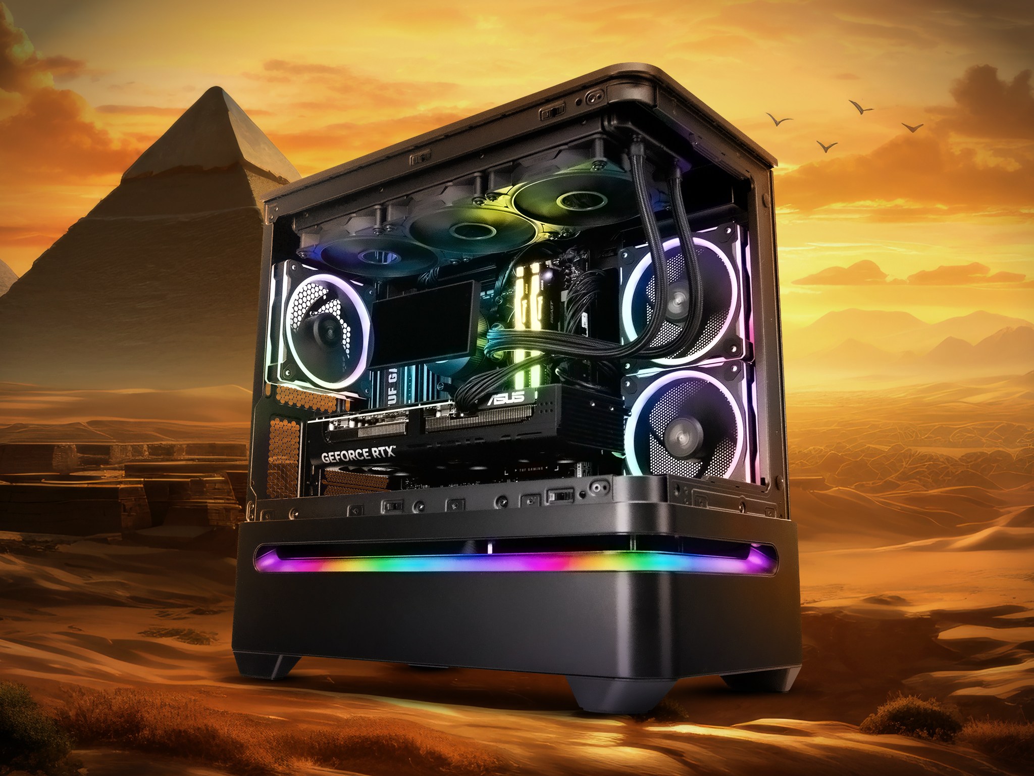 Centre Com Sphinx Ryzen 7 9800X3D RTX 5070 Ti Gaming PC with Windows 11
