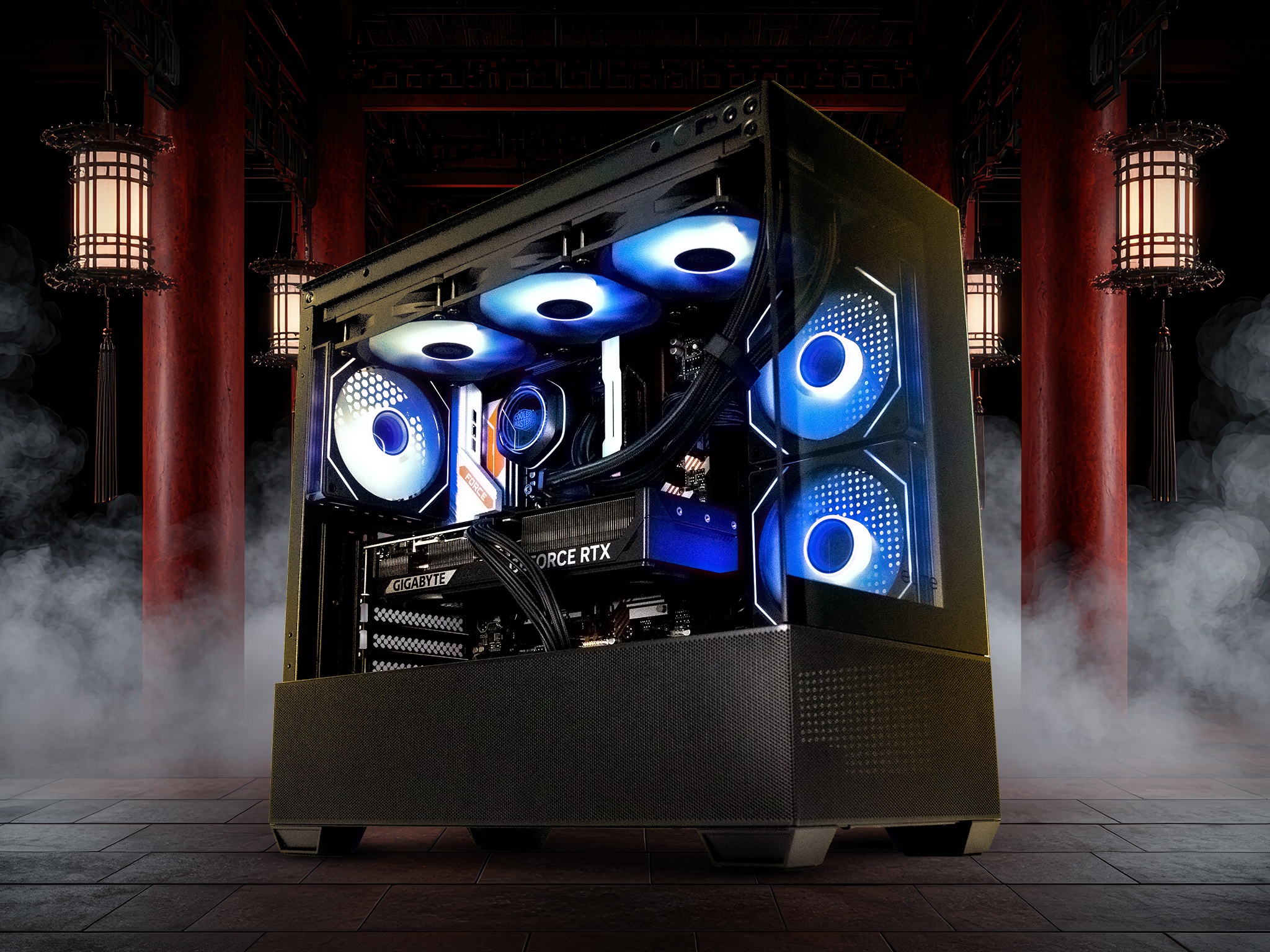 Centre Com Master II Ryzen 7500X3D RTX 5070 Gaming PC with Windows 11