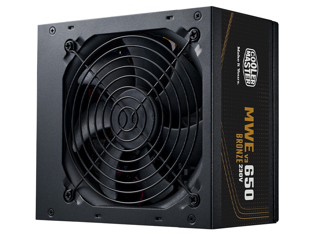 Cooler Master MWE Bronze V3 650W 80+ Bronze ATX 3.1 Non-Modular Power Supply