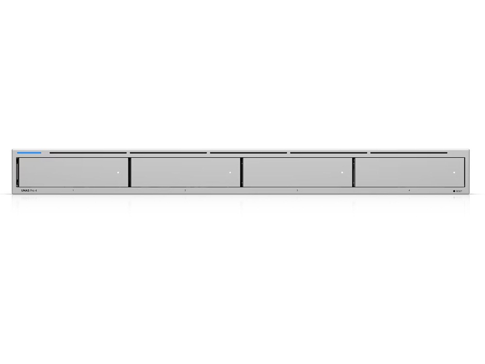 Ubiquiti UniFi UNAS Pro 4 1U Rackmount 4-Bay NAS Server
