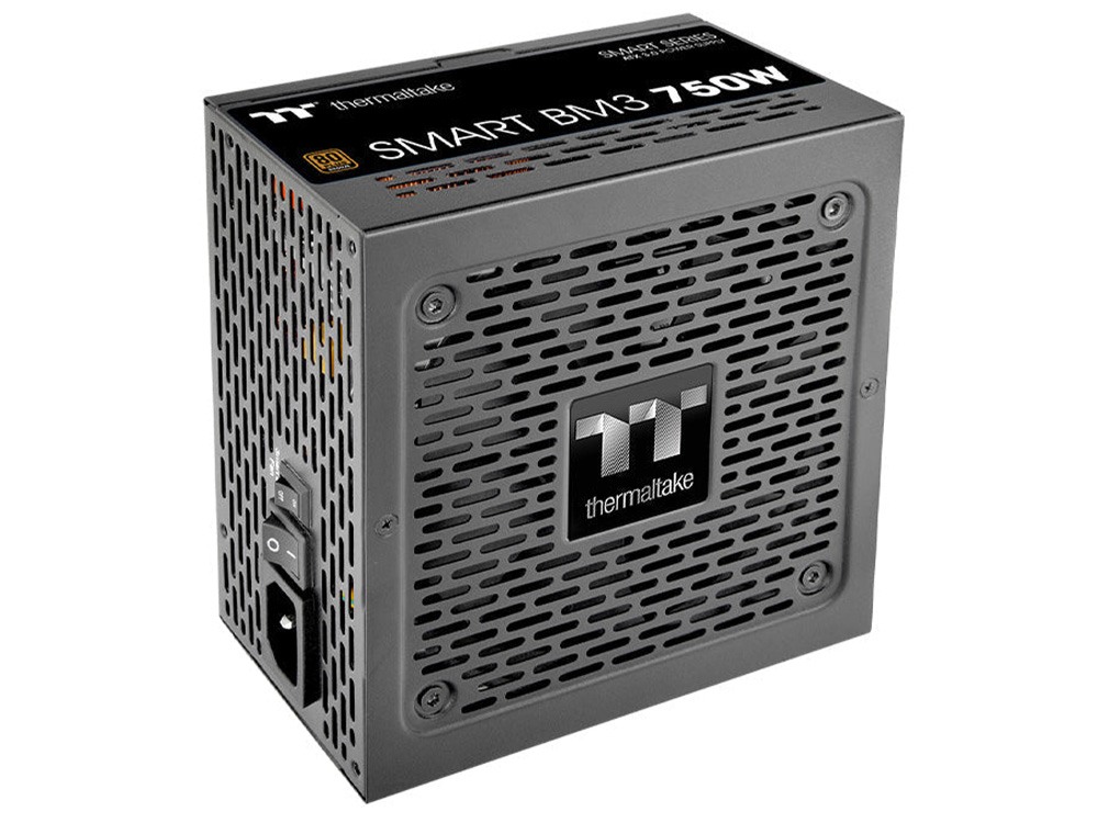 Thermaltake Smart BM3 750W 80+ Bronze ATX 3.0 PCIe Gen 5.0 Semi-Modular Power Supply