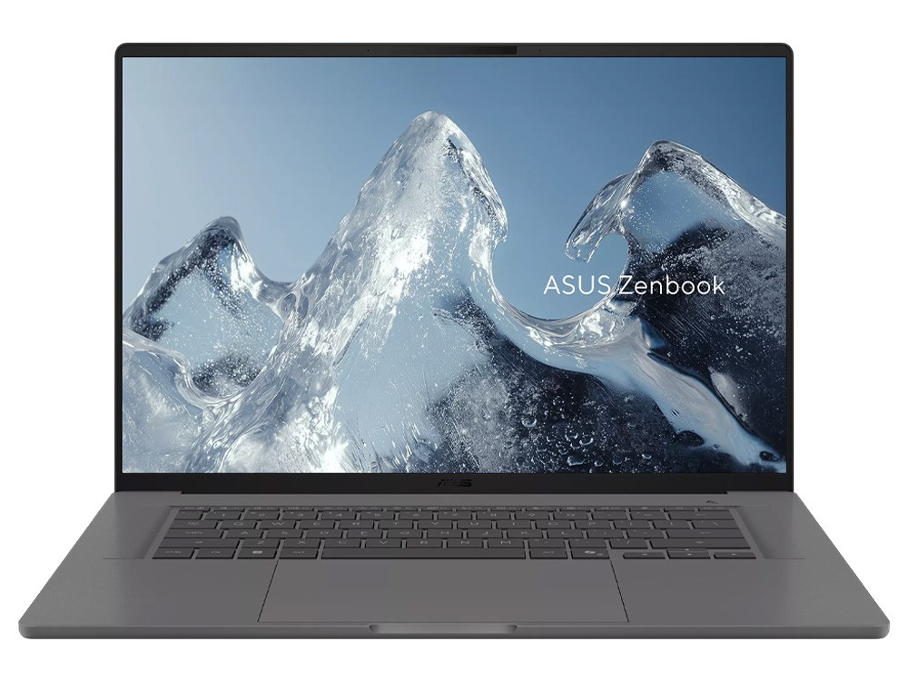 ASUS Zenbook A16 16" WUXGA OLED Snapdragon X Plus 16GB RAM 512GB Laptop - Iceland Gray