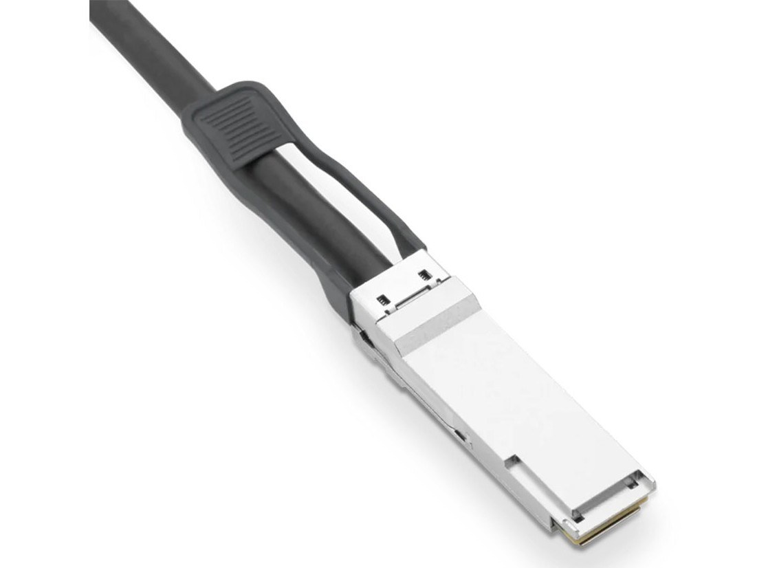 NVIDIA QSFP112 Passive 400G 0.5m DAC Cable for DGX Spark Stacking