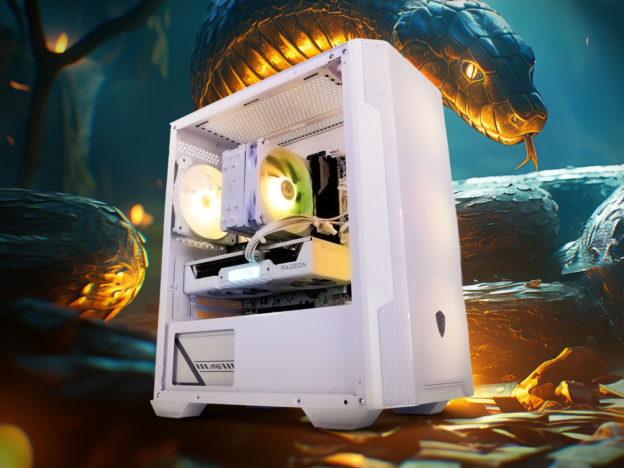Centre Com Viper V2 Ryzen 5 7500F RX 9060 XT Gaming PC with Windows 11