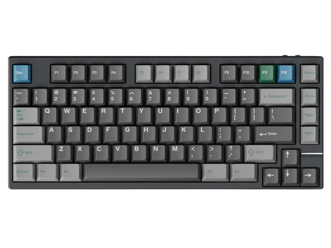 Qwertykeys x Neo Studio Neo75 Prebuilt Wireless Mechanical Keyboard - Anodized Black