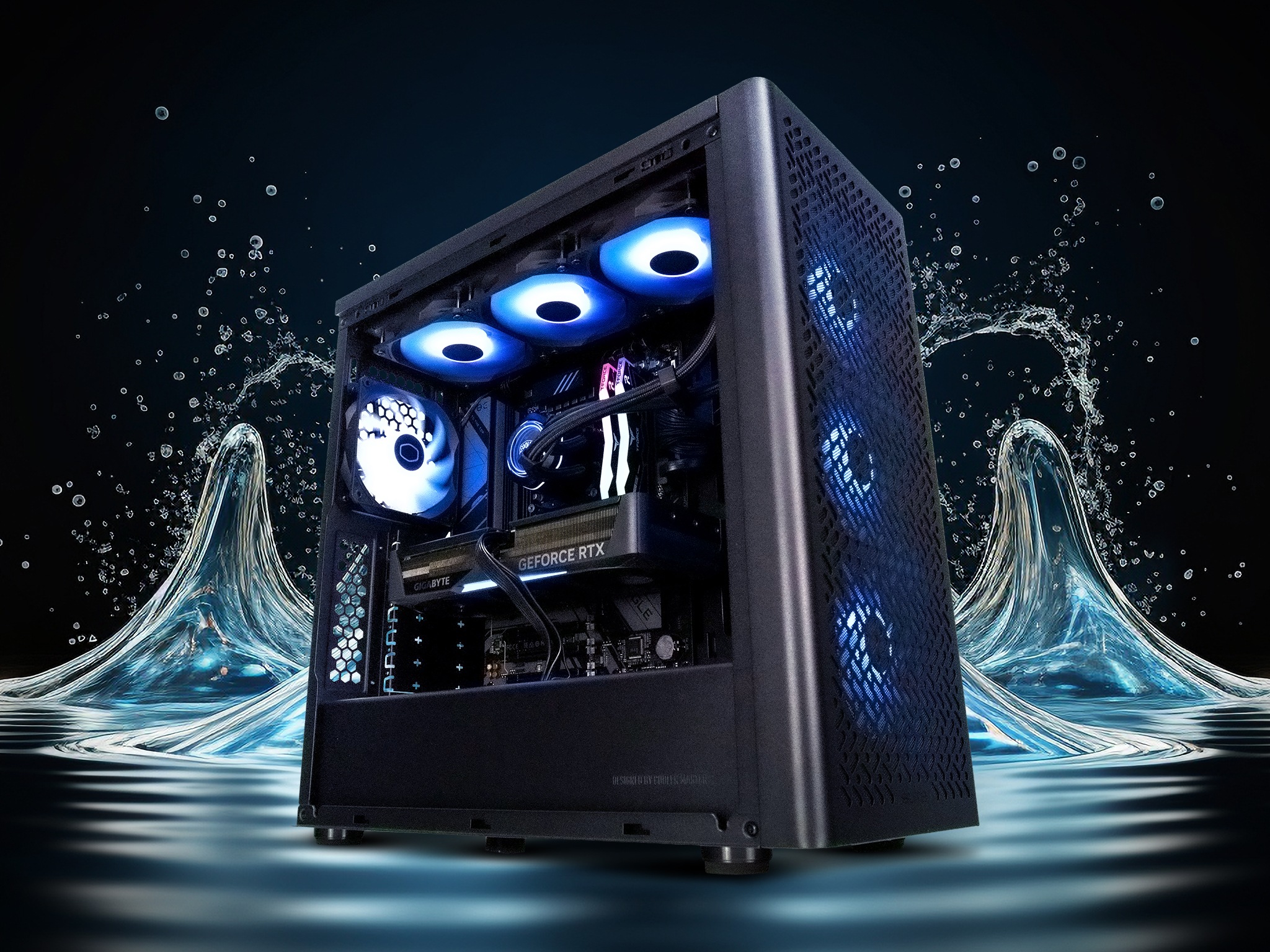Centre Com Flow Plus Ryzen 7 7800X3D RTX 5070 Gaming PC with Windows 11