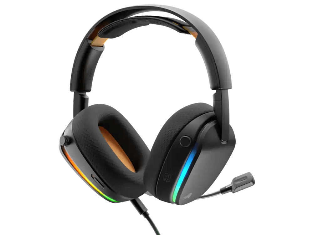 Glorious GHS Eternal RGB Wired Multiplatform Gaming Headset - Black