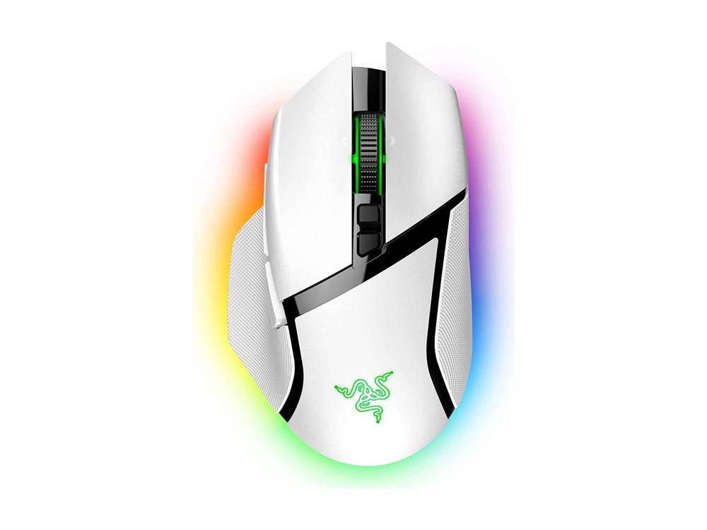 Razer Basilisk V3 Pro 35K - Ergonomic Wireless Gaming Mouse - White